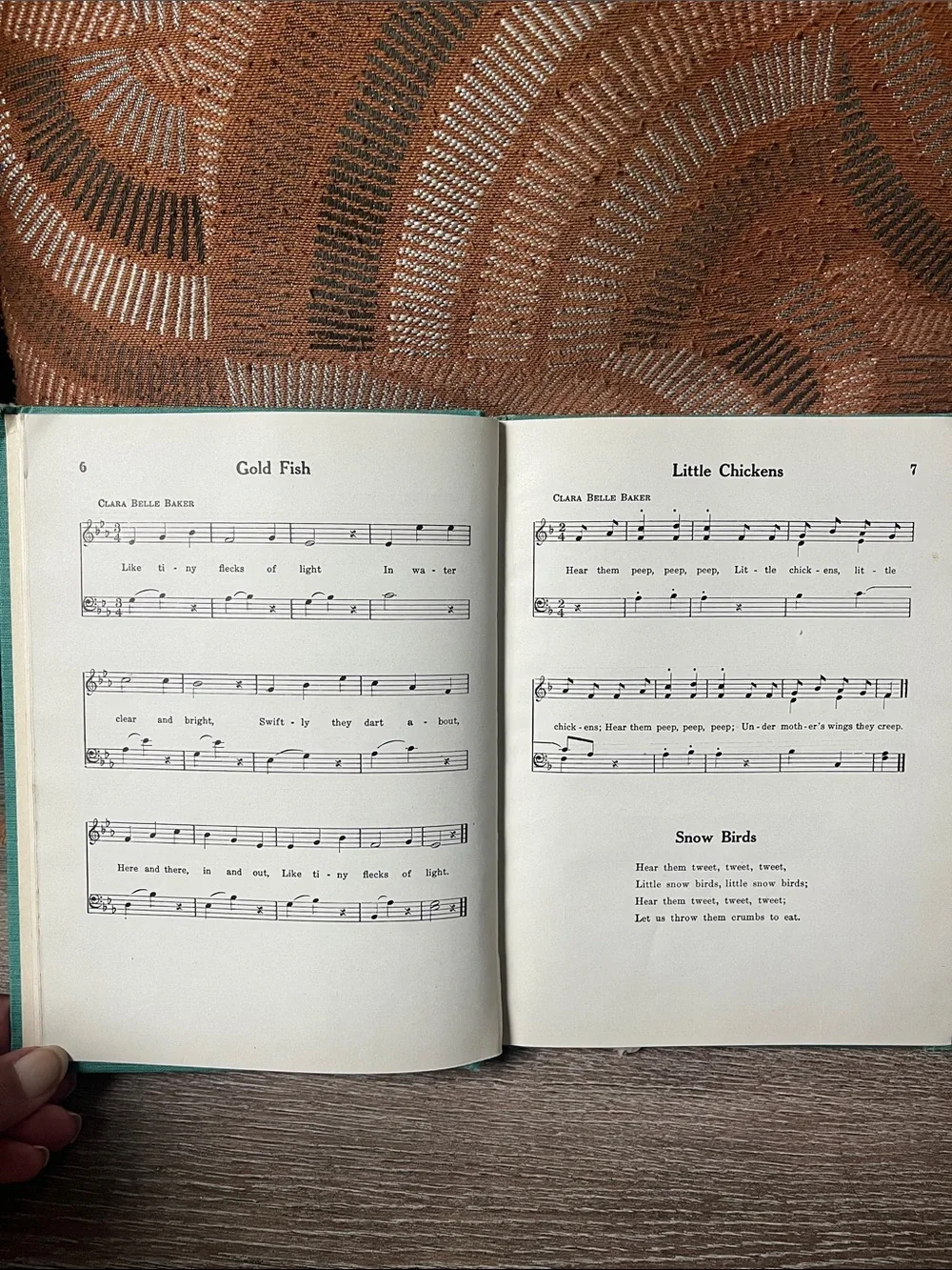 Songs For The Little Child by Clara Bell Baker